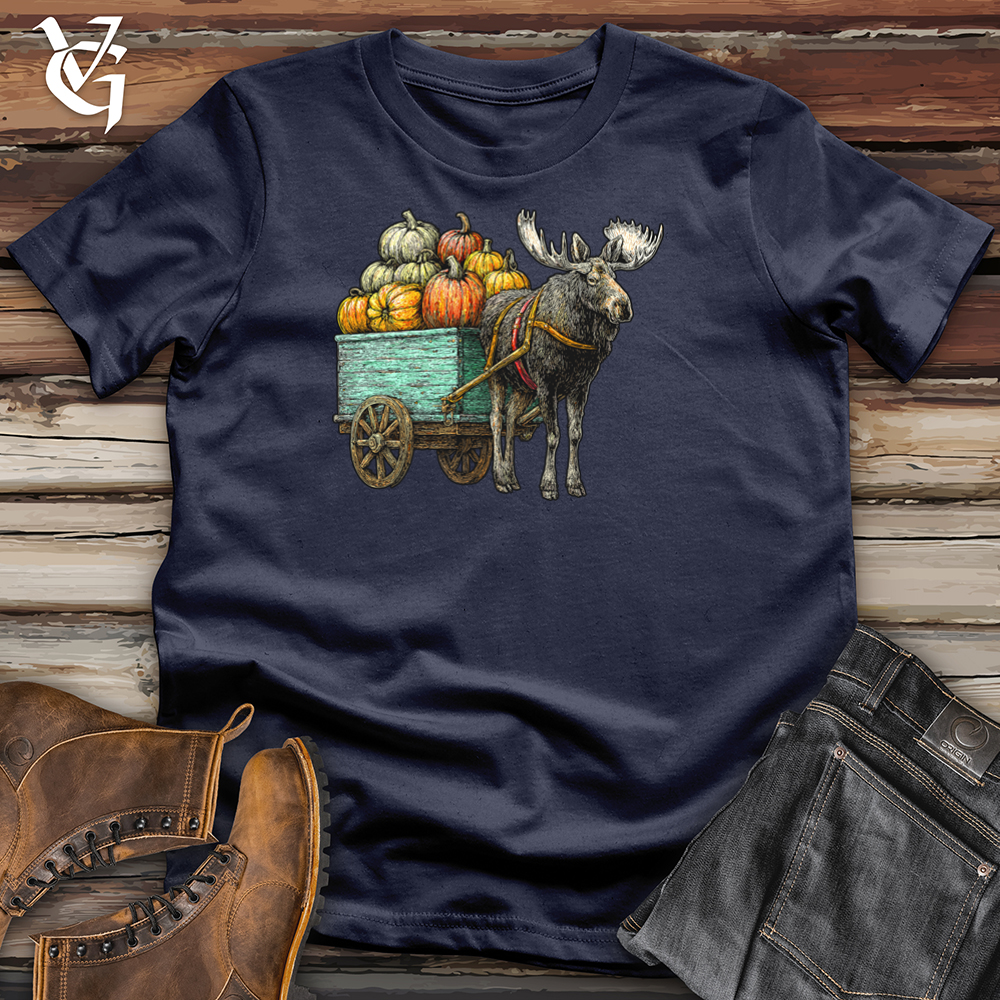 Moose Pumpkin Delivery Tee