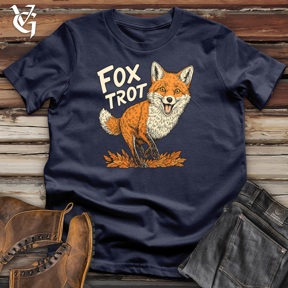 Fall Fox Trot Softstyle Tee