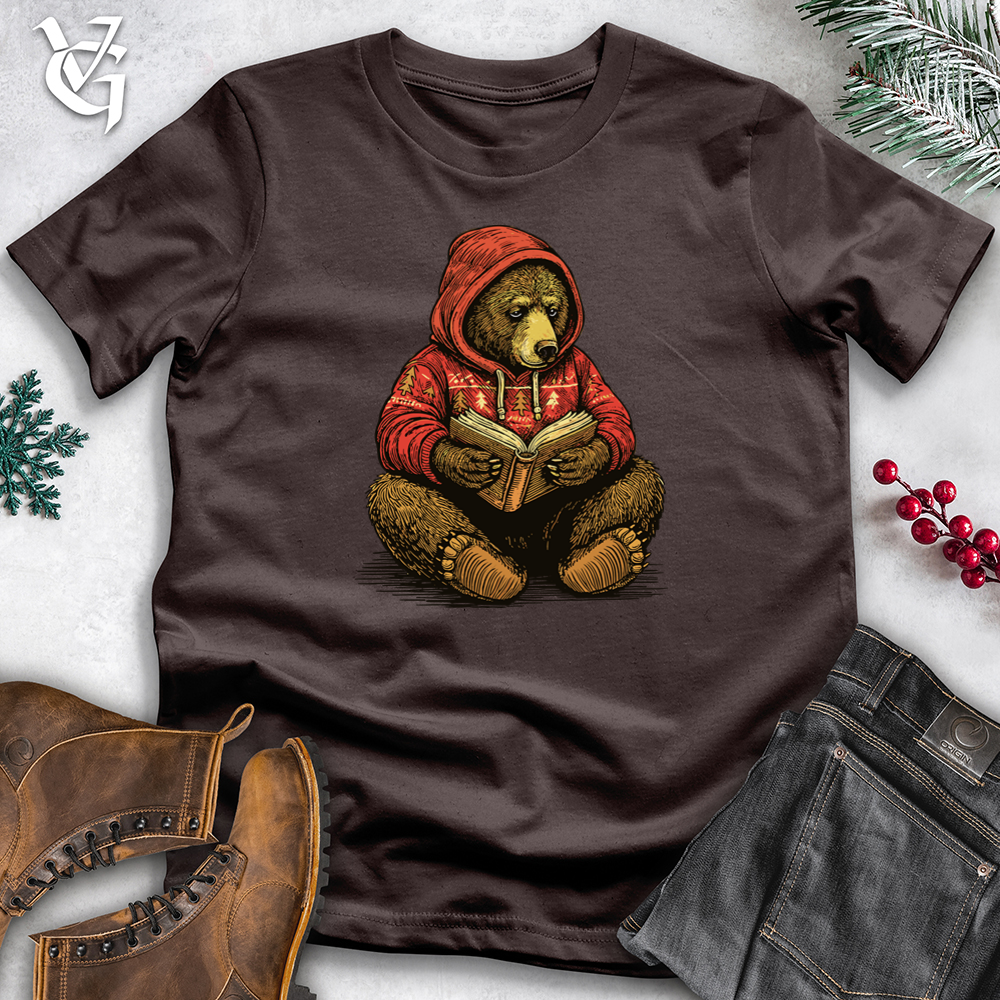 Christmas Studious Bear Softstyle Tee