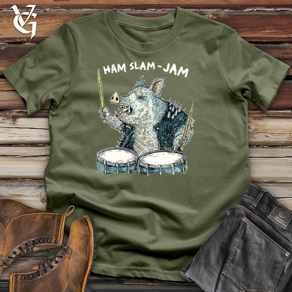 Ham Slam Jam Pig Softstyle Tee