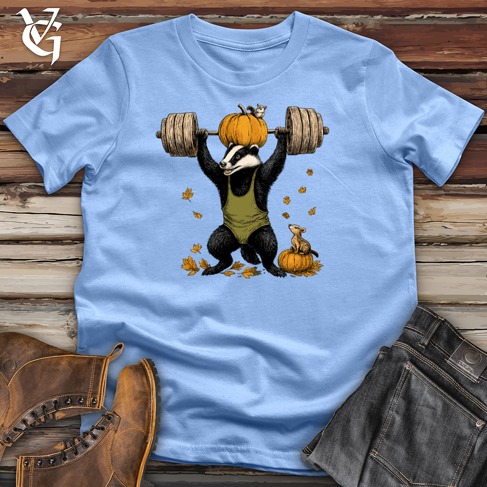 Autumn Badger Lifting Champion Softstyle Tee