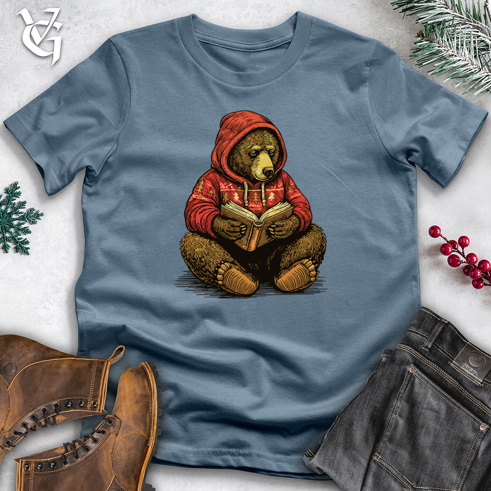 Christmas Studious Bear Softstyle Tee