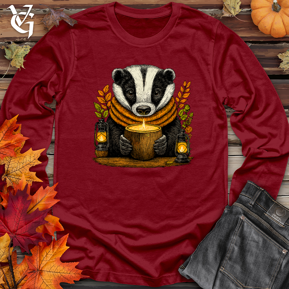 Autumn Badger Long Sleeve