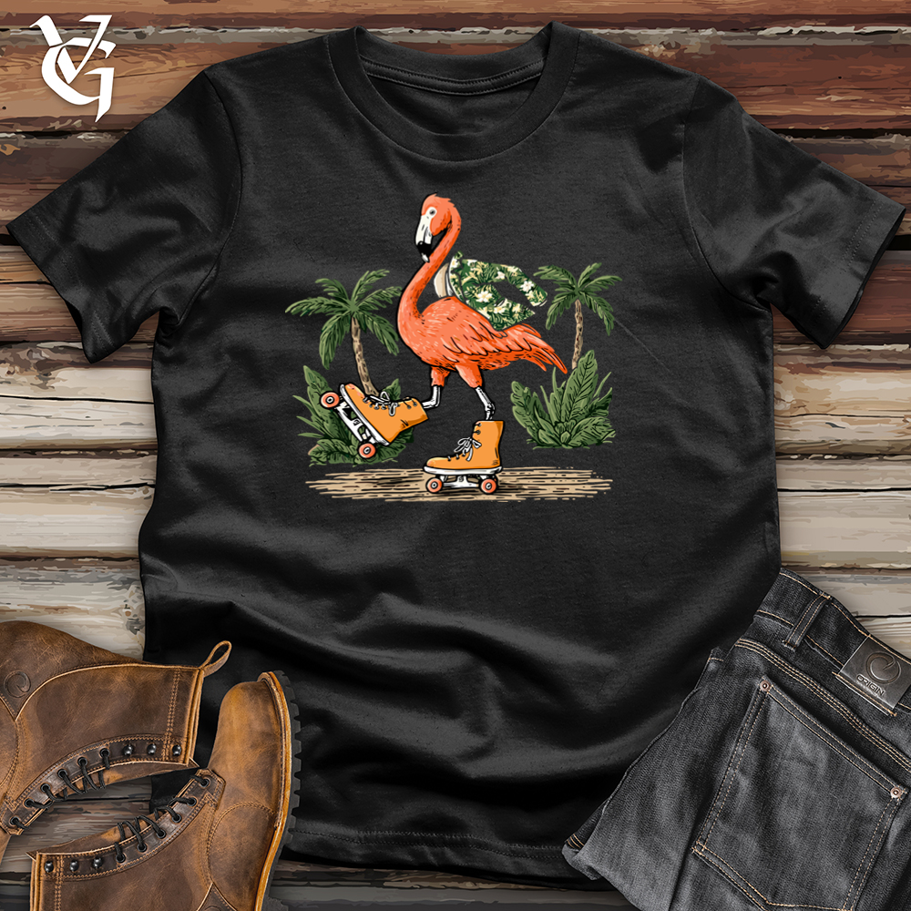 Flamingo Boardwalk Skater Softstyle Tee