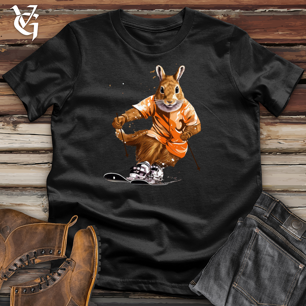 Skiing Squirrel Tee