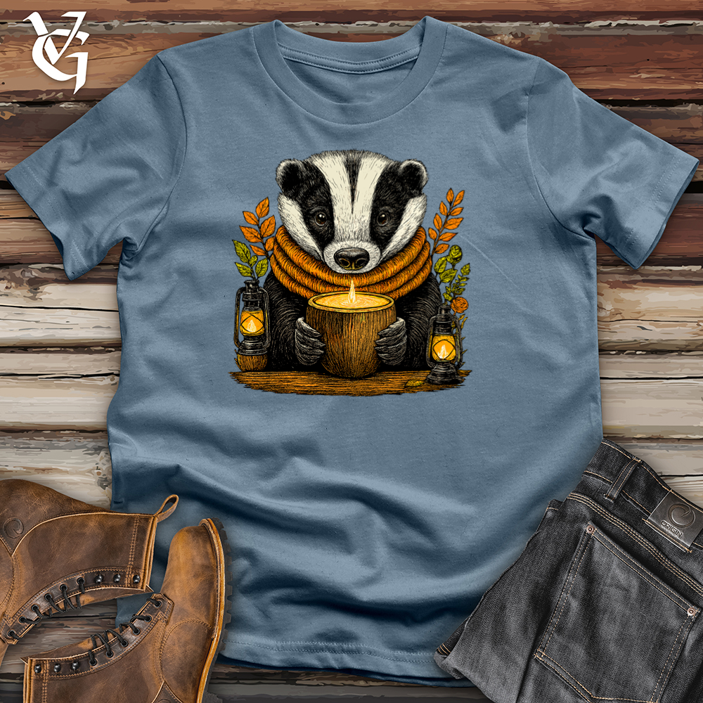Autumn Badger Softstyle Tee