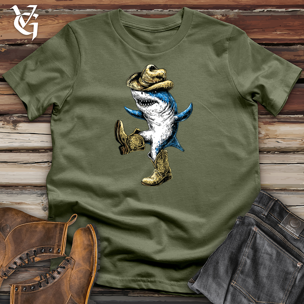Line Dancing Shark Softstyle Tee