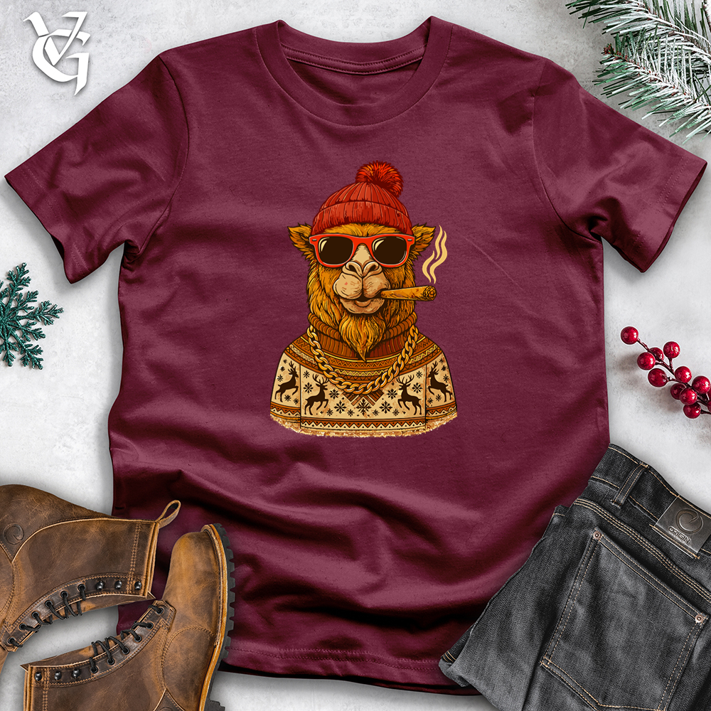 Christmas Llama King Softstyle Tee