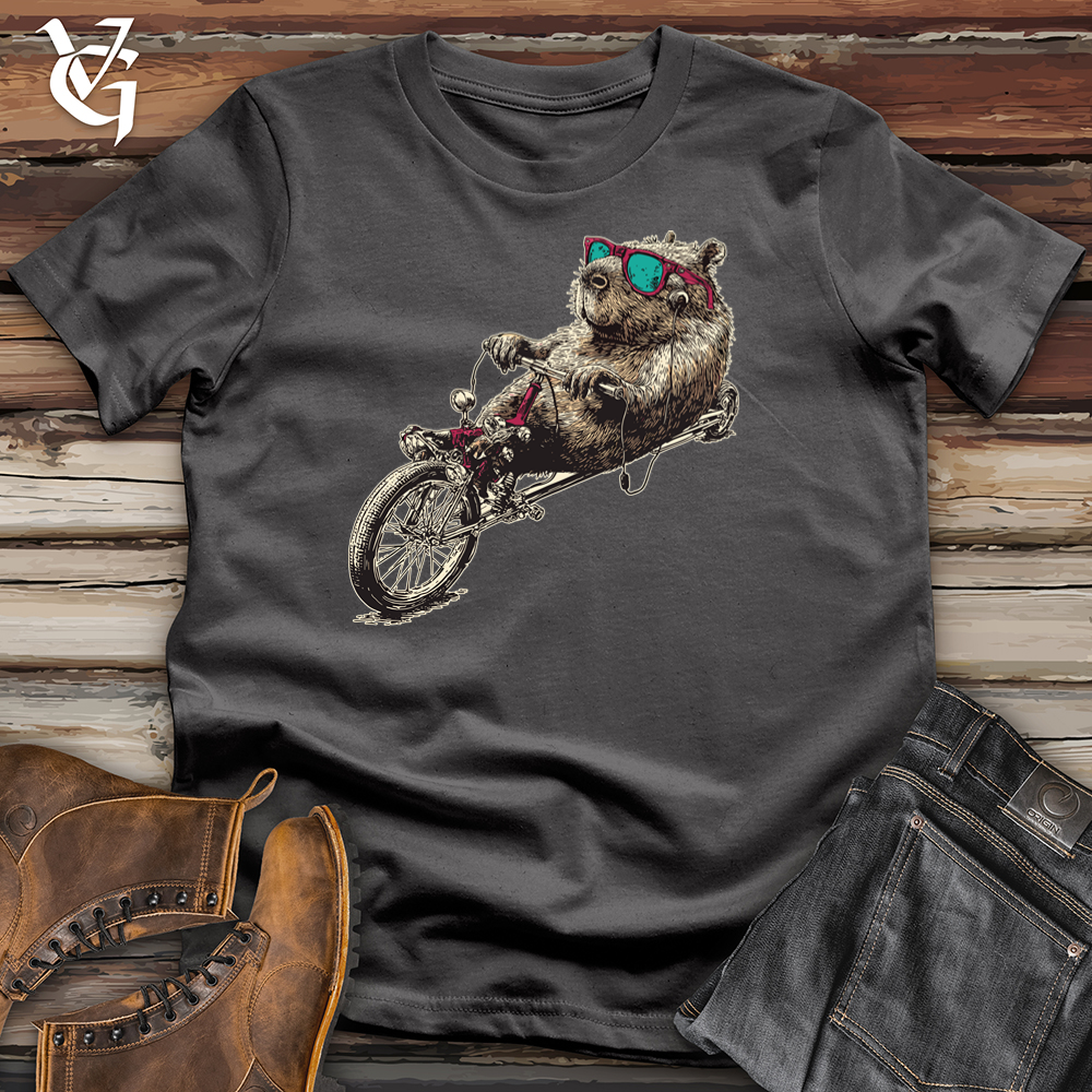 Capybara Racer Softstyle Tee
