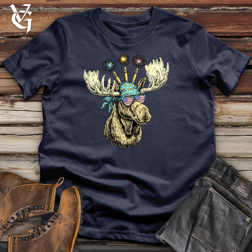 Party Merica Moose Softstyle Tee