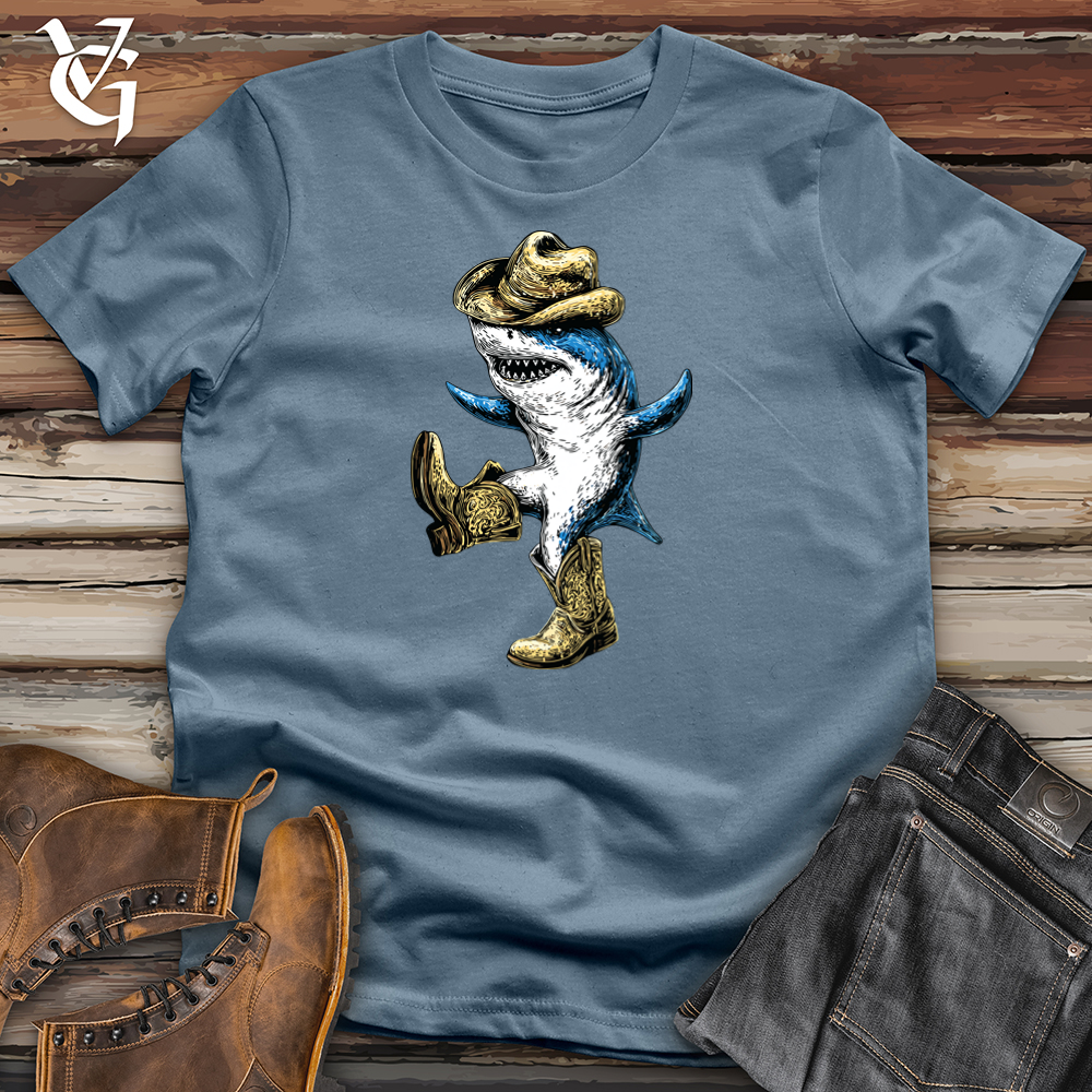 Line Dancing Shark Softstyle Tee