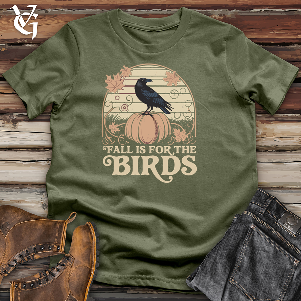 Fall Is For The Birds Raven Softstyle Tee