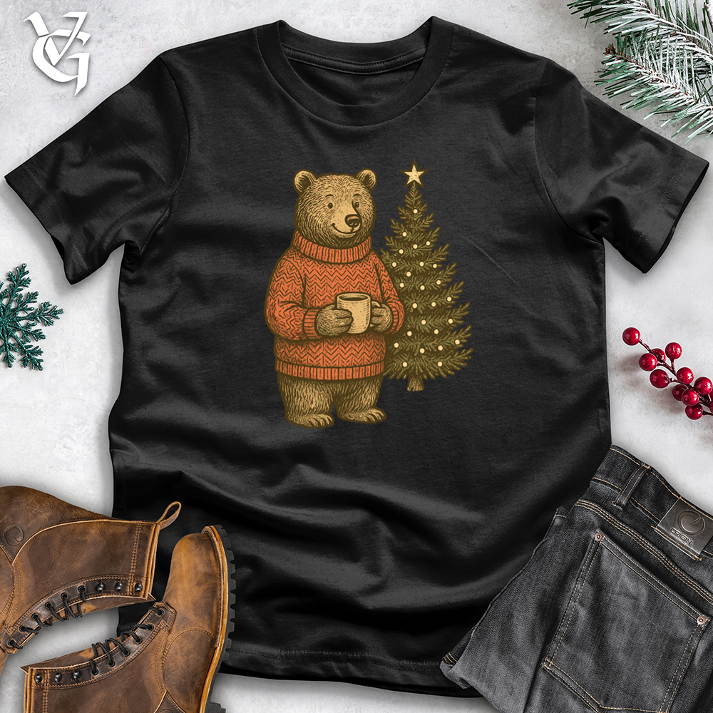 Cozy Bear Christmas Softstyle Tee