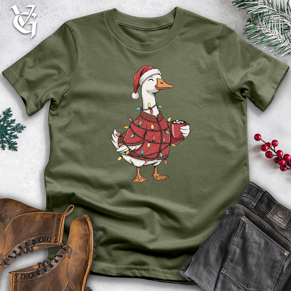 Goose With Hot Cocoa Softstyle Tee