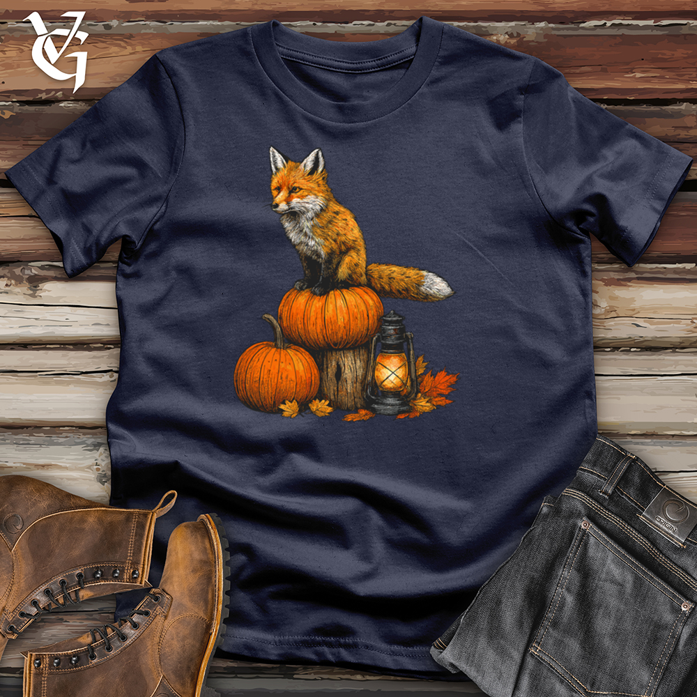 Pumpkin Fox Perch Tee