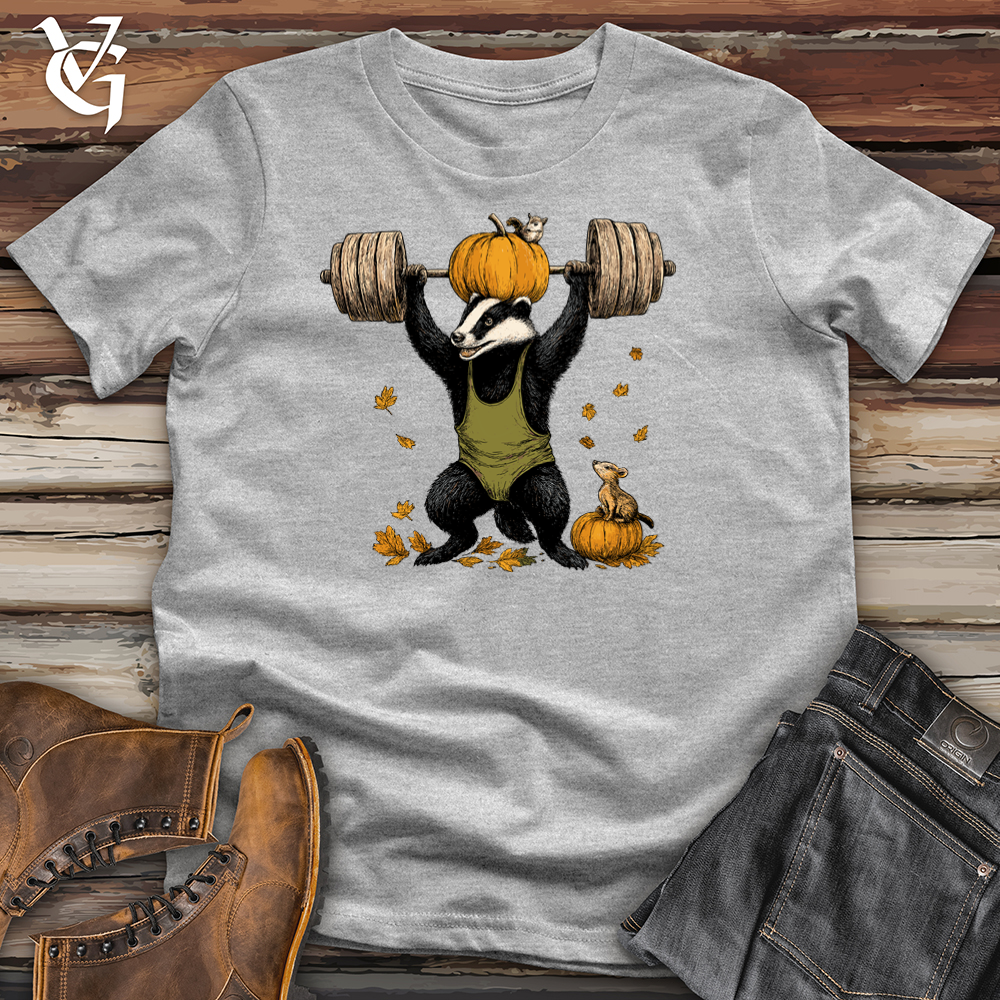 Autumn Badger Lifting Champion Softstyle Tee