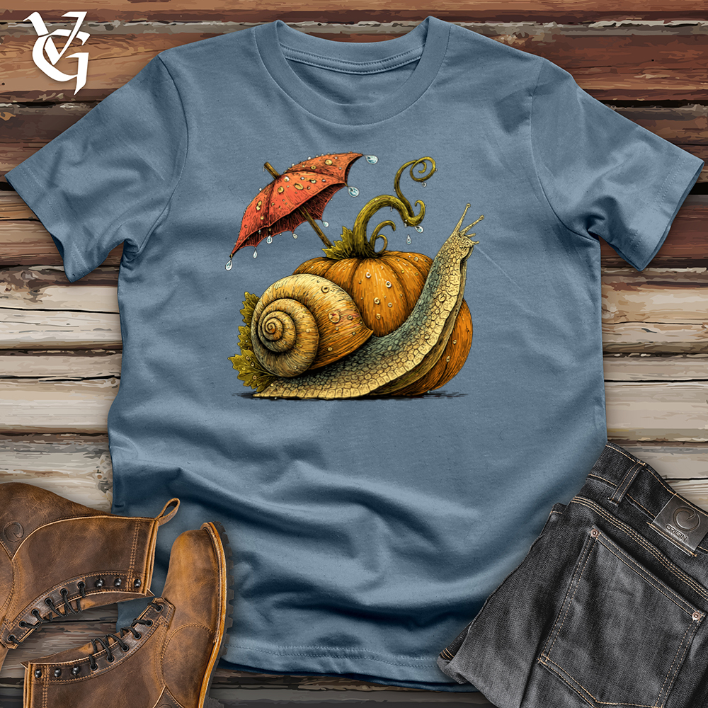 Autumn Snail Umbrella Softstyle Tee