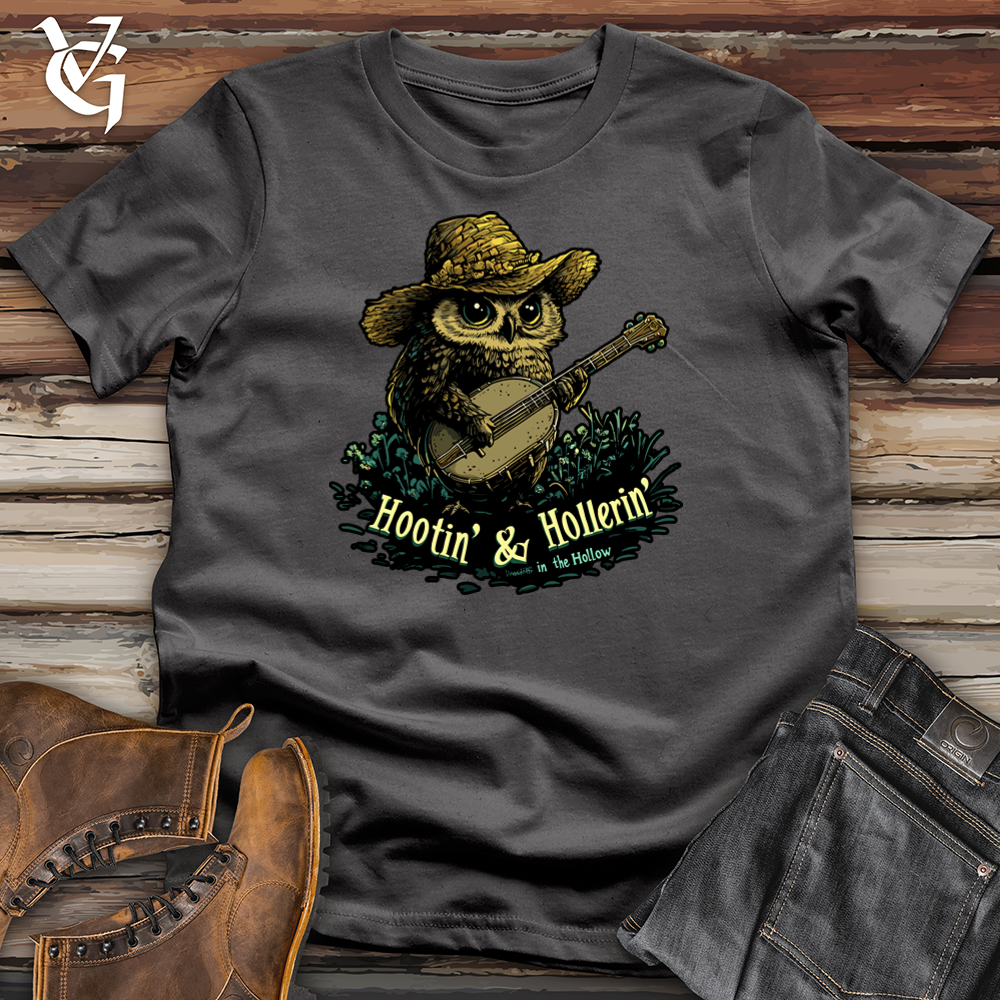 Hootin' And Hollerin' Owl Softstyle Tee