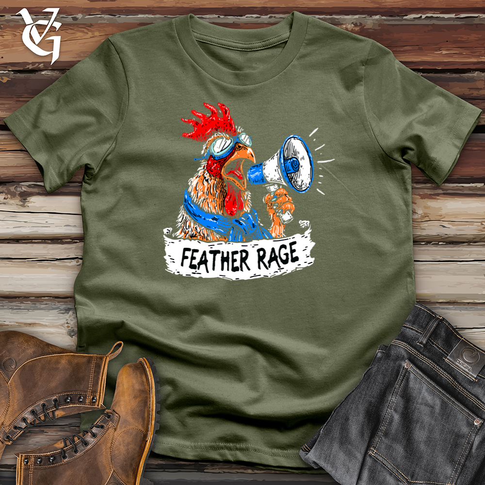 Chicken Feather Rage Softstyle Tee