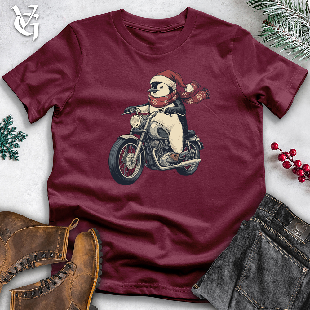 Penguin Riding Bike Tee