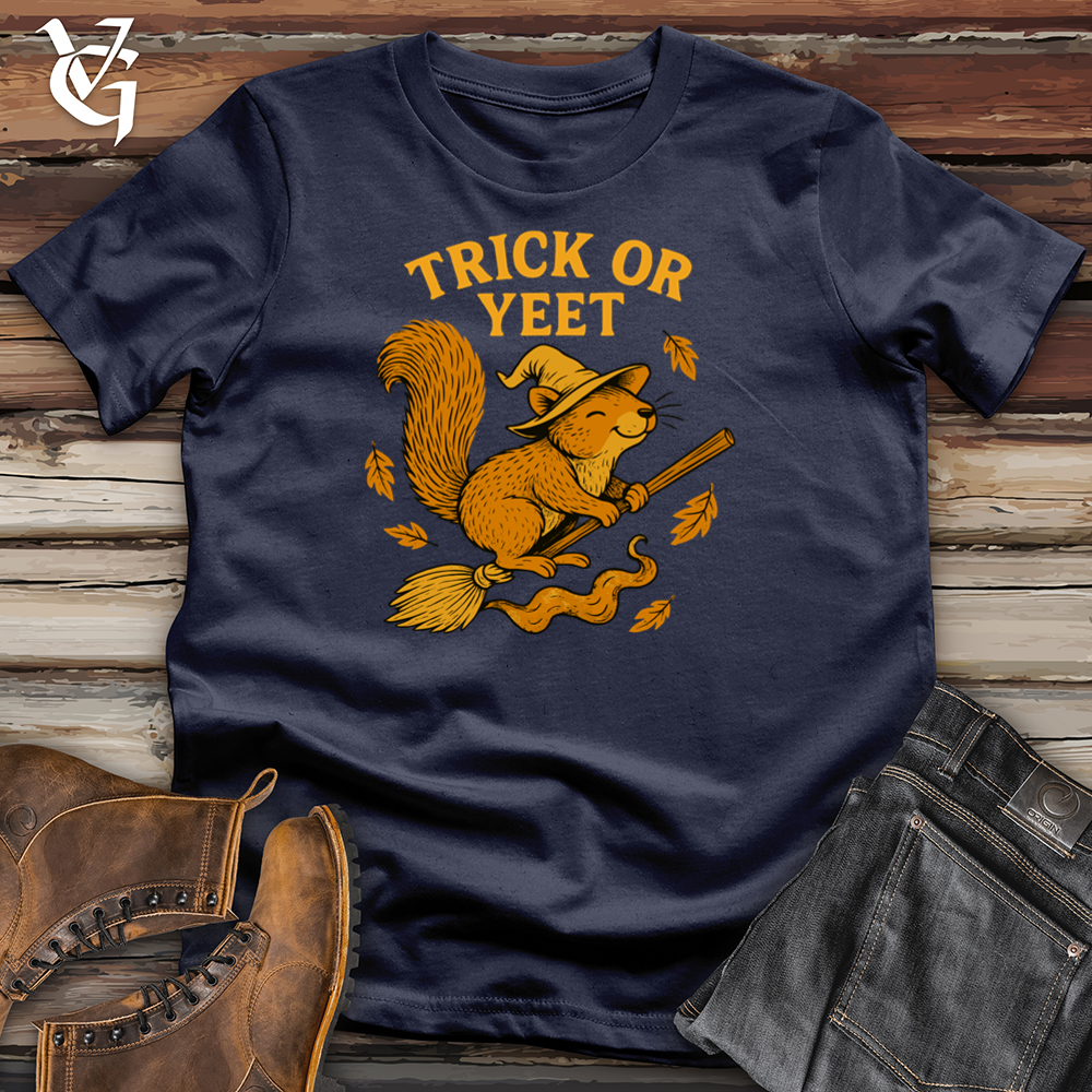 Trick Or Yeet Squirrel Softstyle Tee