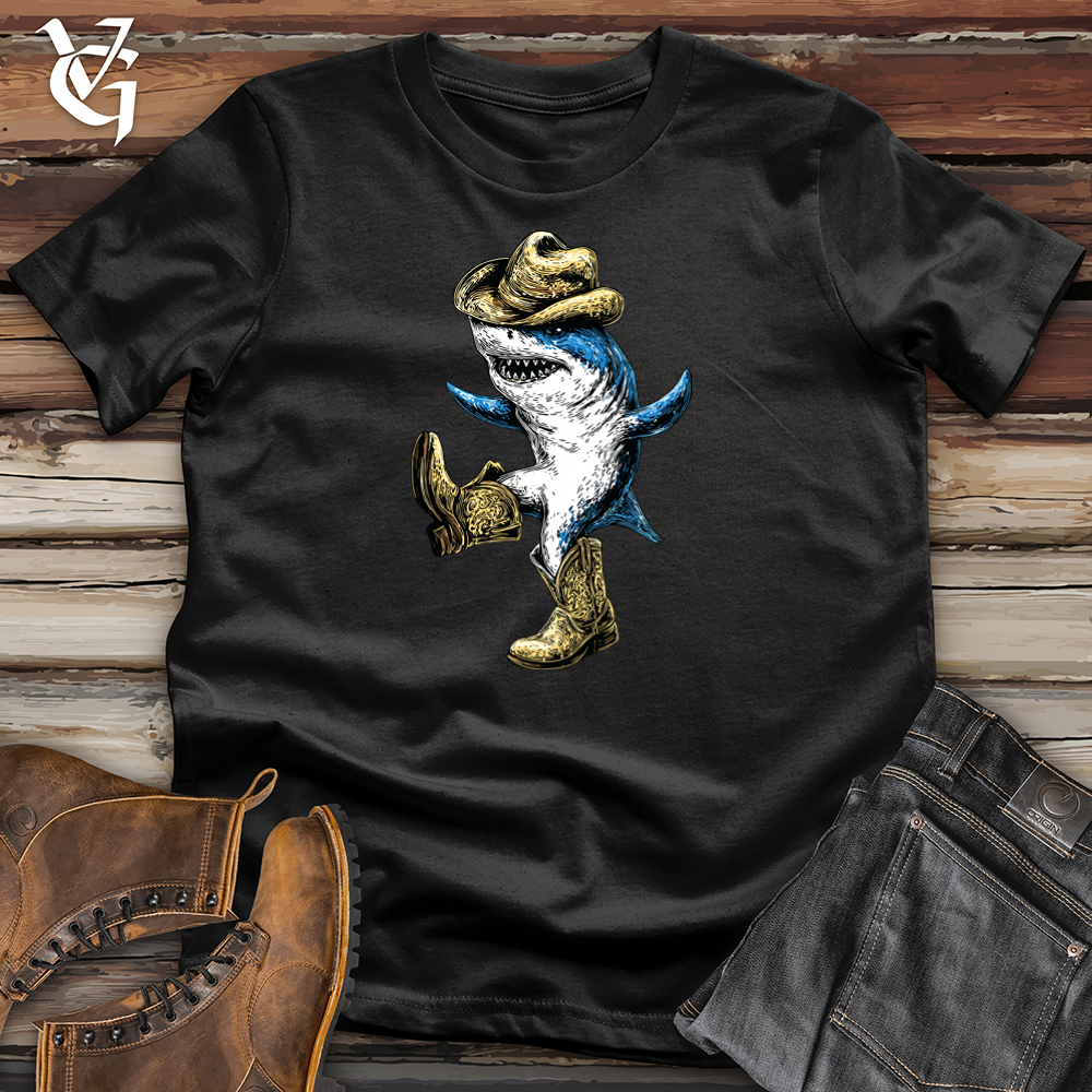 Line Dancing Shark Softstyle Tee