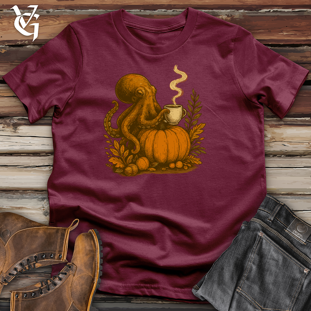 Octopus Pumpkin Spice Harvest Tee