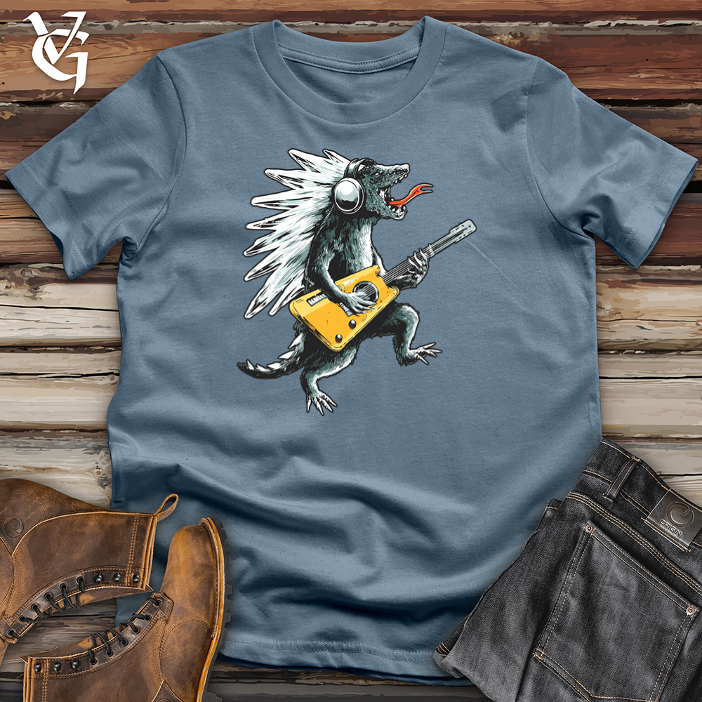 Frost Dragon Guitarist Softstyle Tee