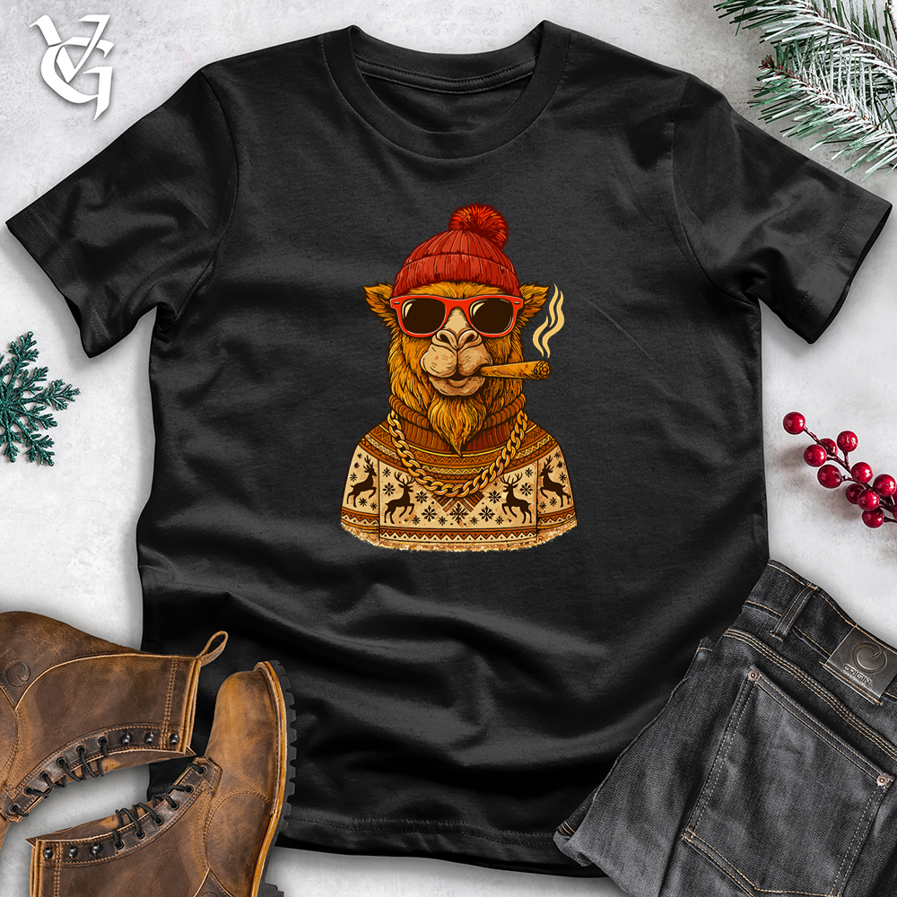 Christmas Llama King Softstyle Tee