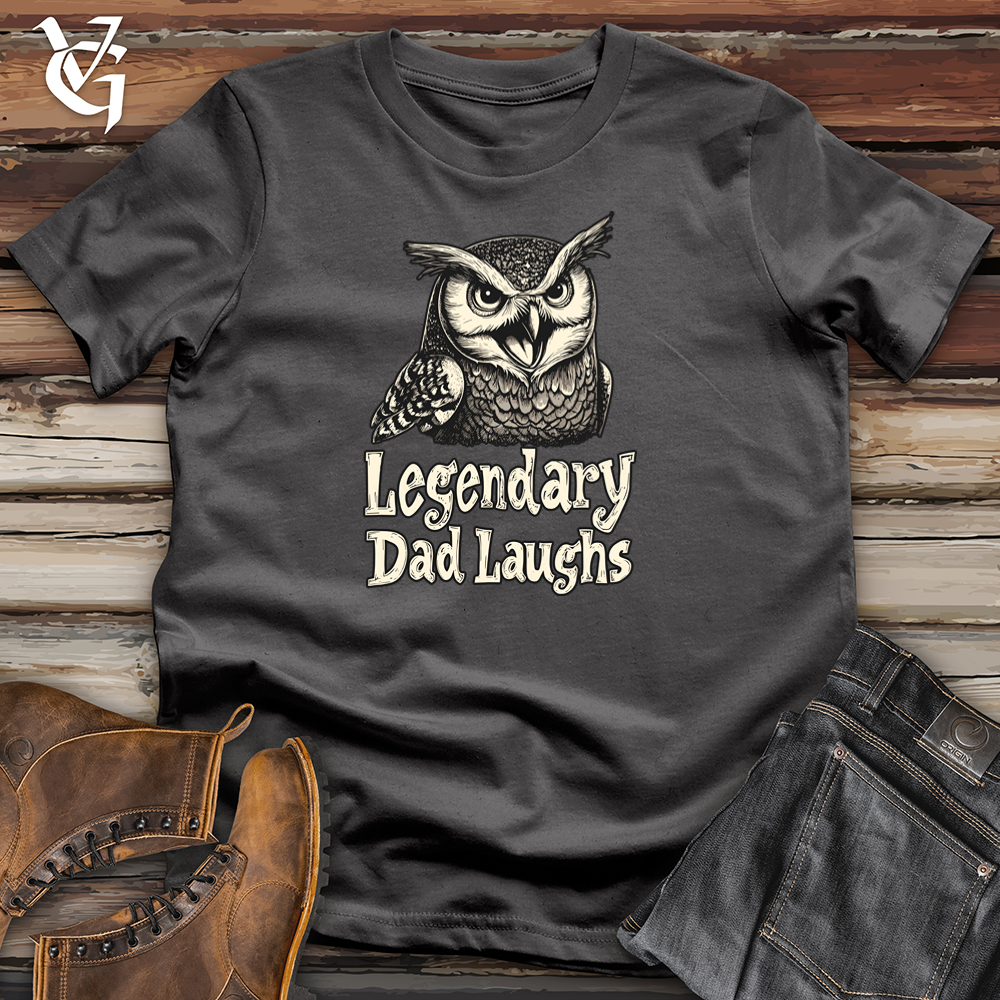 Legendary Dad Laughs Owl Softstyle Tee