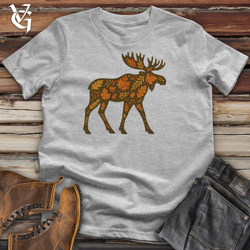 Autumn Pattern Moose Tee