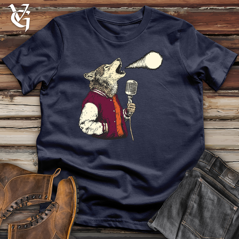 Wolf Lunar Poetry Softstyle Tee