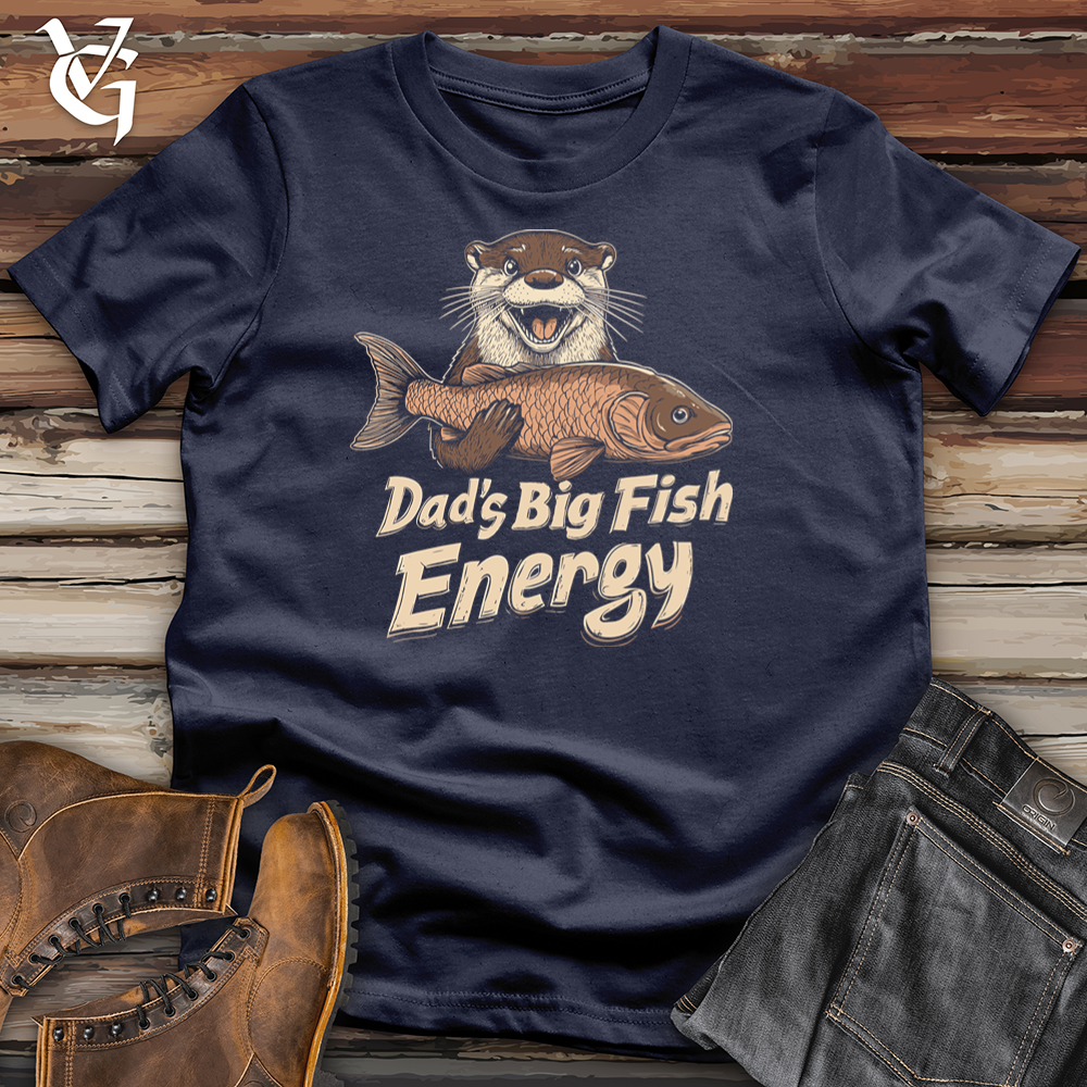 Dads Big Fish Energy Softstyle Tee