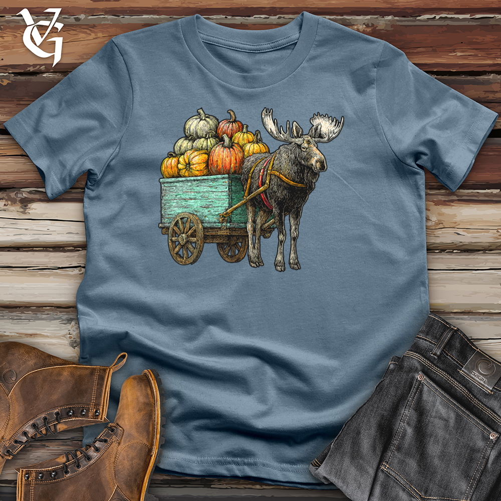 Moose Pumpkin Delivery Softstyle Tee
