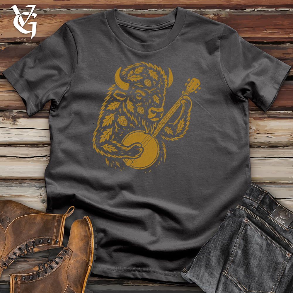 Autumn Banjo Bison Softstyle Tee