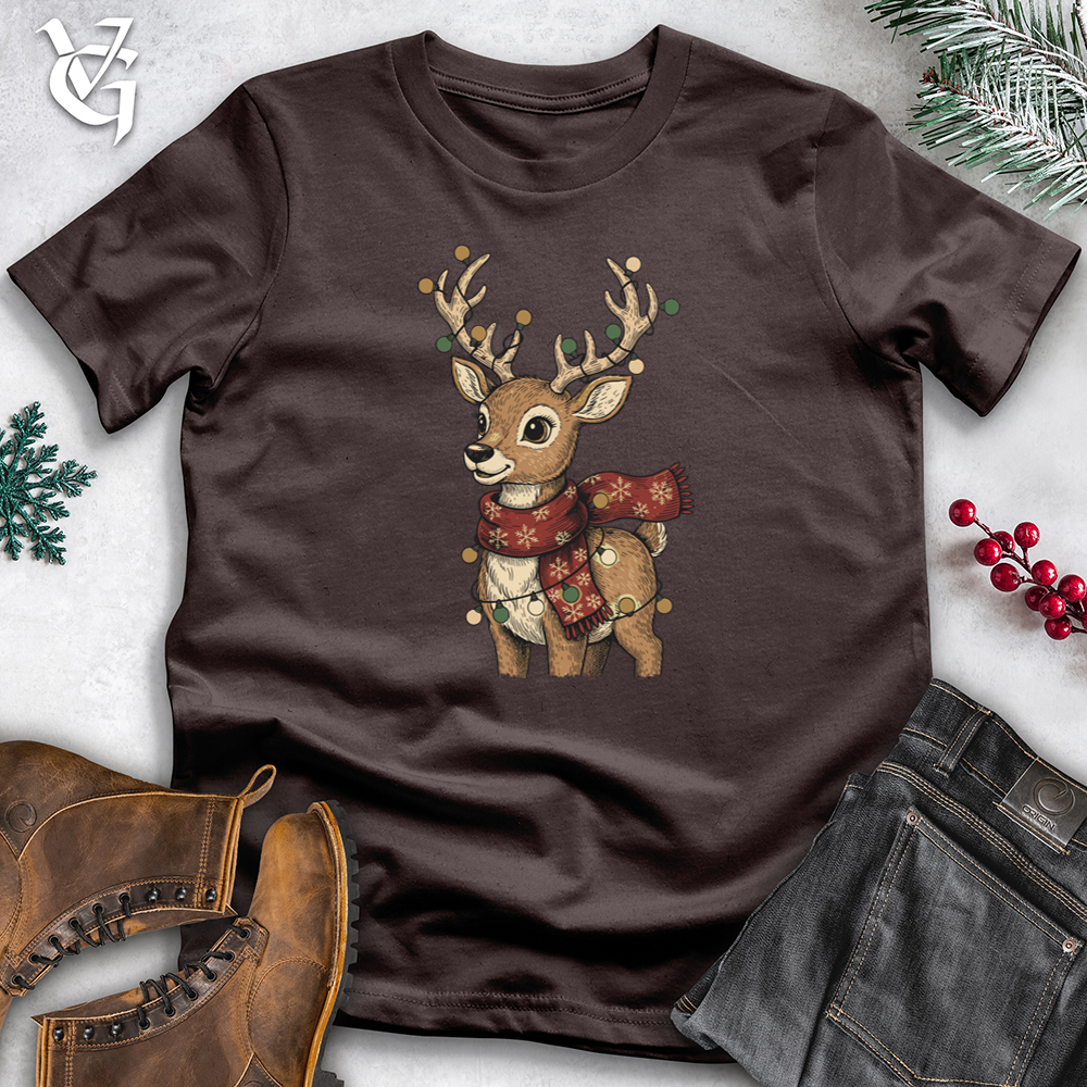 Christmas Light Deer Tee