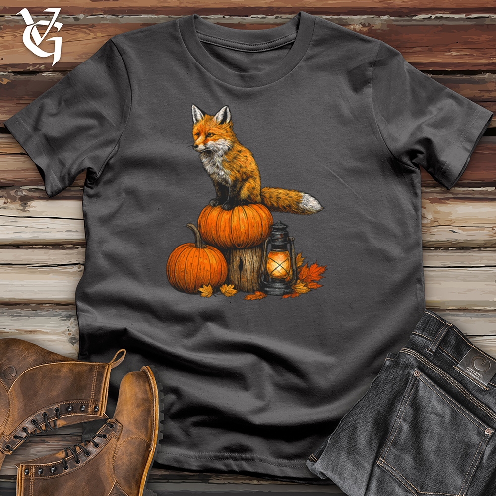 Pumpkin Fox Perch Tee