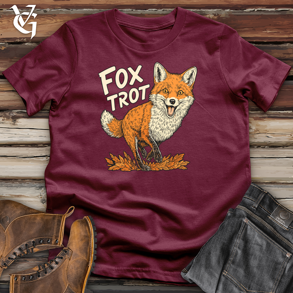 Fall Fox Trot Softstyle Tee