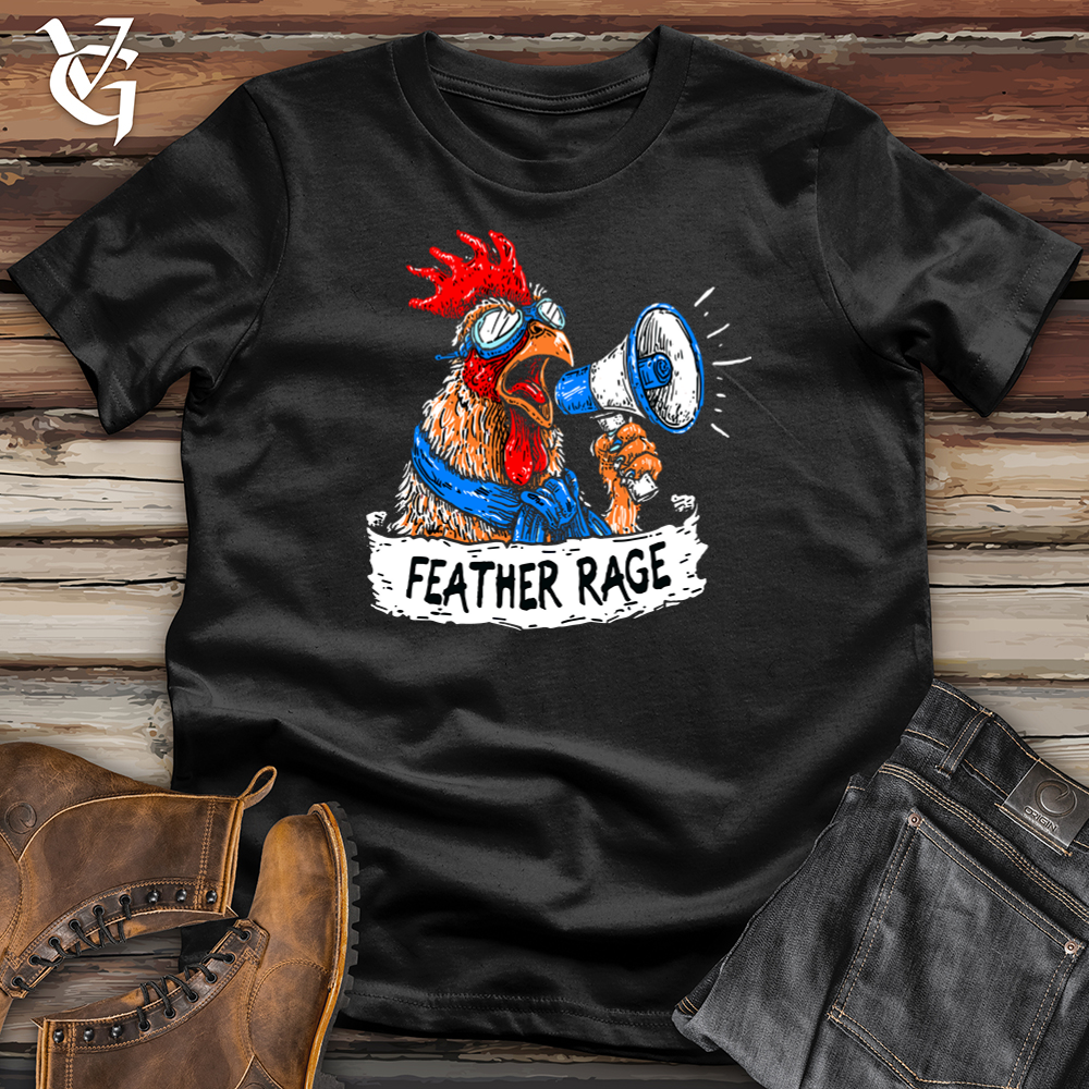 Chicken Feather Rage Softstyle Tee