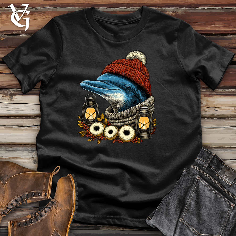 Autumn Dolphin Softstyle Tee