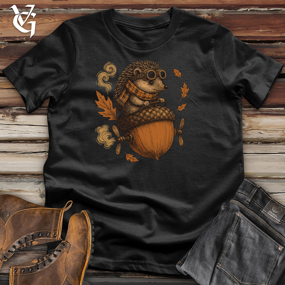 Hedgehog Acorn Helicopter Tee