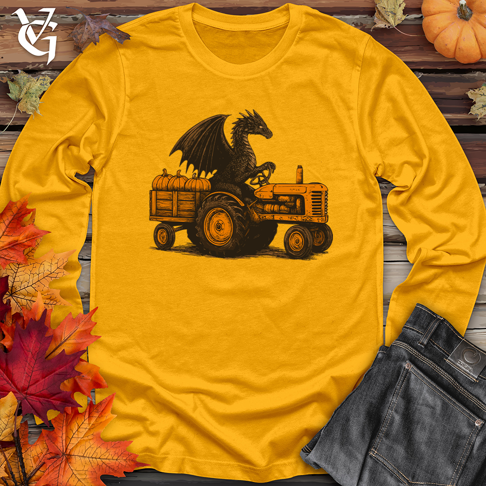 Dragon Pumpkin Delivery Long Sleeve Tee