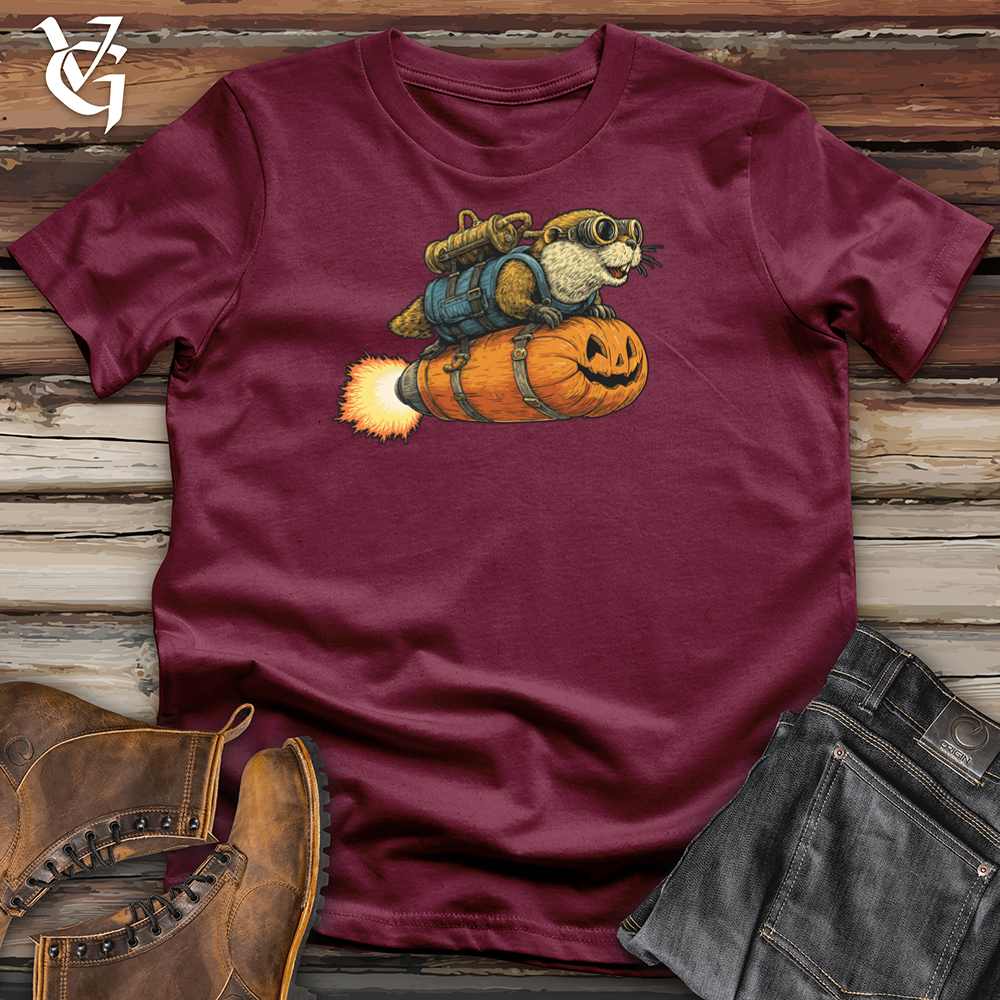 Otter Pumpkin Rocket Tee
