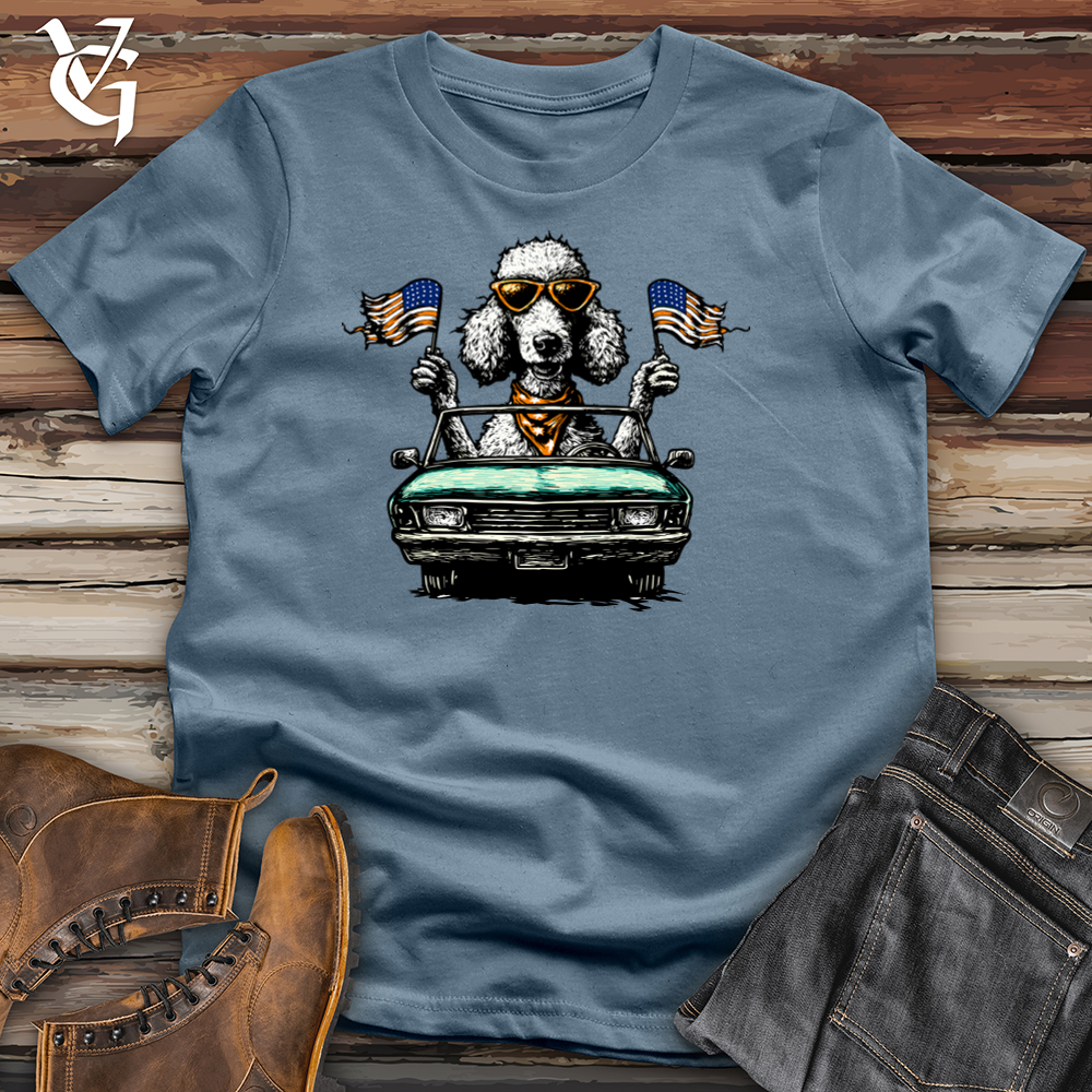 A Poodle Sporting Glitter Softstyle Tee