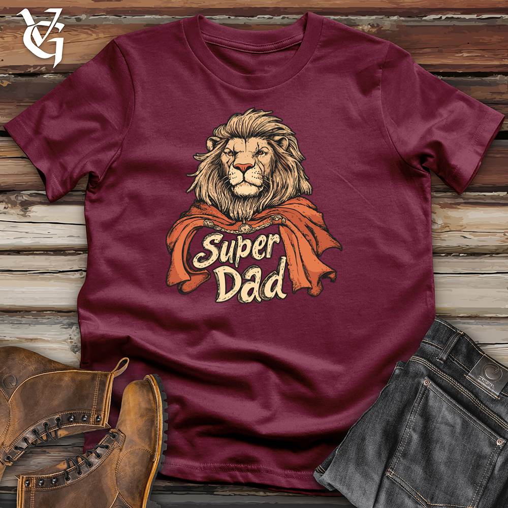 Super Dad Lion Softstyle Tee