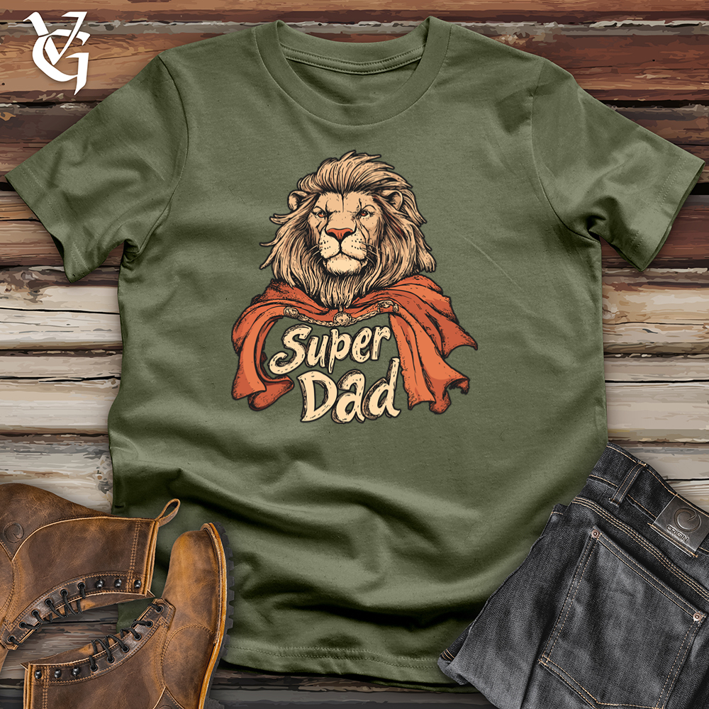 Super Dad Lion Softstyle Tee
