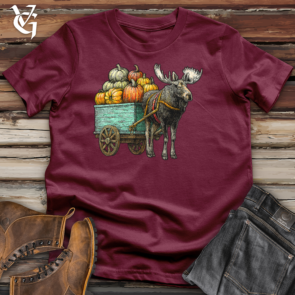 Moose Pumpkin Delivery Softstyle Tee
