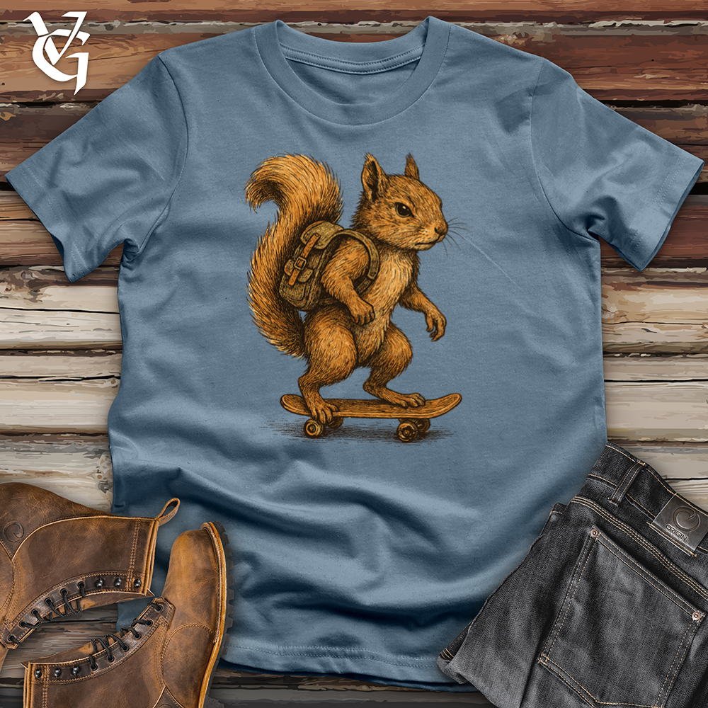 Viking Goods Squirrel Tee Indigo Blue / L