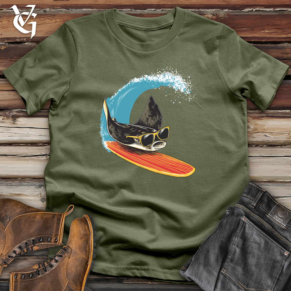 Surfing Stingray Softstyle Tee