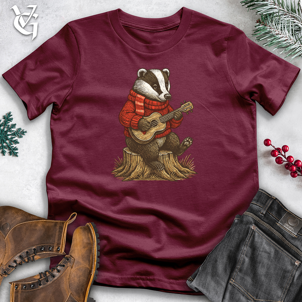 Christmas Badger Tee
